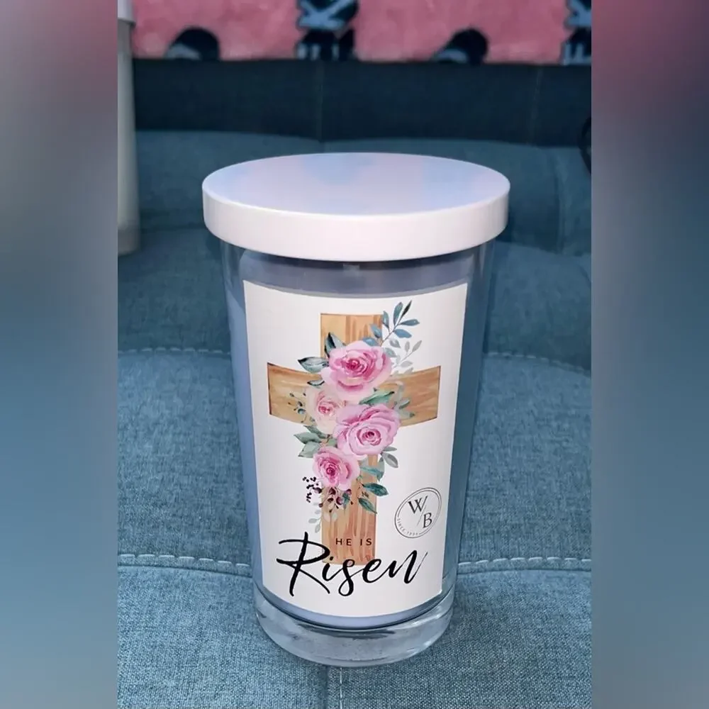 NEW! Western Brook Tropicana Blossom Candle 11.5oz “He is Risen”